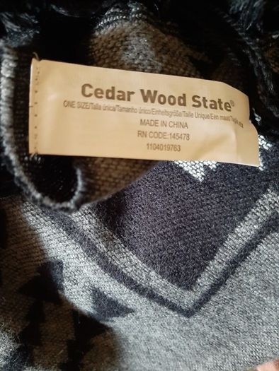 New warm large soft scarf tag attached