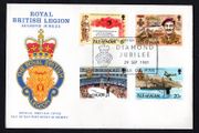 1981 Isle of Man 60th (Diamond Jubilee) Anniversary of The Royal British Legion Commemorative Stamp First Day Cover (FDC)