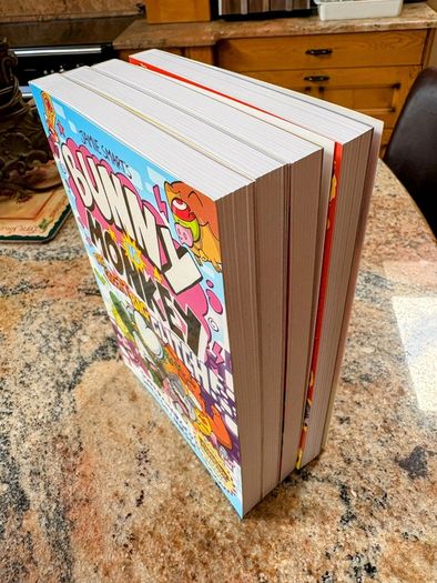 Bunny Vs Monkey books series (x4) - BRAND NEW