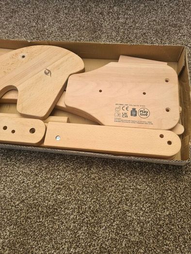 PLAYTIVE WOODEN rocking horse age 1+
