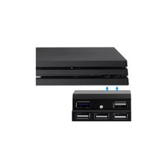 Ps4 Pro Console Dobe 5 Port Usb Hub 4 X Usb 2.0, 1 X Usb 3.0