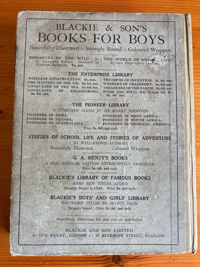 Vintage annual: 'Blackie's Boys' Annual' 1927