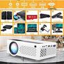 Mini Projector 7500 Lumens Portable Video Projector Full HD 1080P Support, Multimedia Outdoor Home Cinema Projector Compatible with HDMI (FREE SHIPPING) Image 4