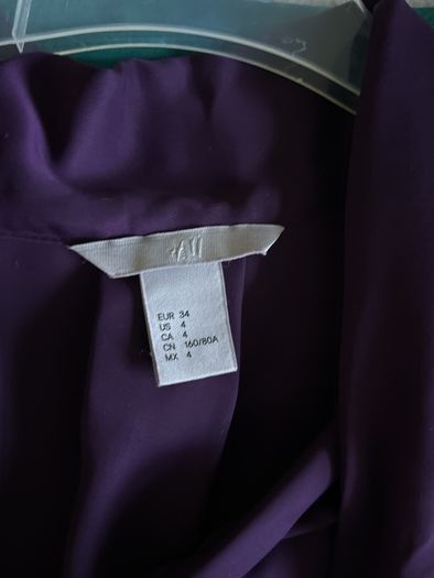 H&M purple blouse