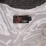 Yumi White Cream Tiered Lace Crochet Ruffle Sundress Mini Dress Size S Image 3