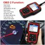 Ancel AD410 OBD2 Scanner OBD Car Van Dash Code Scanner Reset Reader Automotive Scanner Multi Languages Lifetime Free Update Professional ODB OBD 2 Warning Image 2