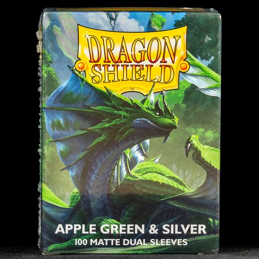 Multiple Colours Available - 1x Pack of 100 Matte Dragon Shield Card Sleeves Pokemon MTG Magic Lorcana Dual