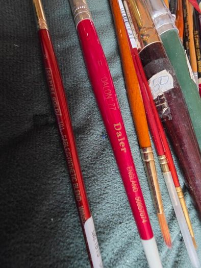 430X Professional Painting Brushes made in England Winsor Newton sable brushes Oil Painting Watercolour Hog bris