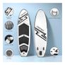 FBSPORT 11' Premium Stand Up Paddle Board - SUP Board - Black and White Image 3