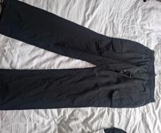 Relaxed fit Nylon Cargo Pant Black/ Medium