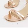 ASOS Rose gold sandals Image 3