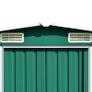 Garden Shed Green 257x990x181 cm Galvanised steel Image 4