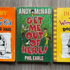 Wimpy Kid & Andy McNab Kids Books
