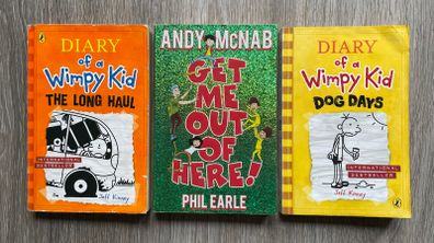 Wimpy Kid & Andy McNab Kids Books