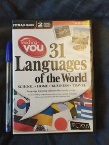 CD-ROM Teaching-you 31 Languages of the World