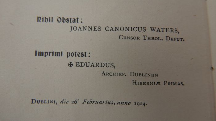 Vintage Loreto Manual Dublin M.H. Gill and Son 1949
