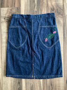 Vintage Denim Skirt
