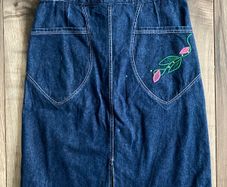 Vintage Denim Skirt