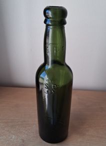 Vintage half pint bottle