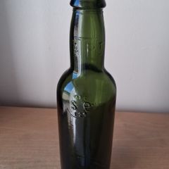 Vintage half pint bottle