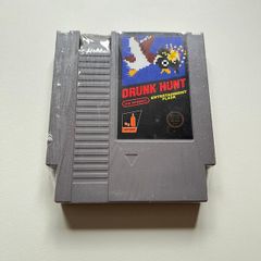 Drunk Hunt - Nintendo NES Cartridge Flask (Duck Hunt)