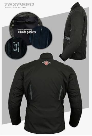 Motor Bike Jacket  Armoured NEW 3XL