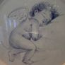 Framed Print titled "Cherub Sleeping" Image 3