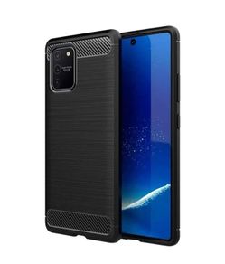 Shockproof Case For Samsung GALAXY S10 LITE Carbon Fibre Effect Back Cover