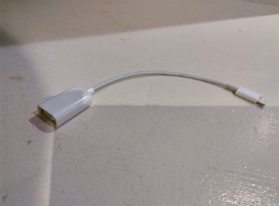 8 Pin Otg Adapter To Usb Cable