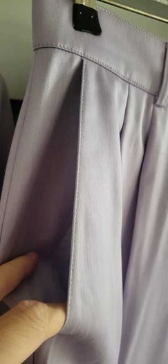 ESCADA Mauve Wool Mix Trouser Suit Sz 40 (Fit 12UK)