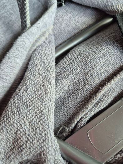 Grey hoodie size L