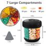 Pill/Vitamin Organiser and Dispenser Image 4
