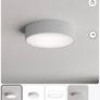 light fitting: Cleo 300 ceiling lamp 30 cm, grey Image 3
