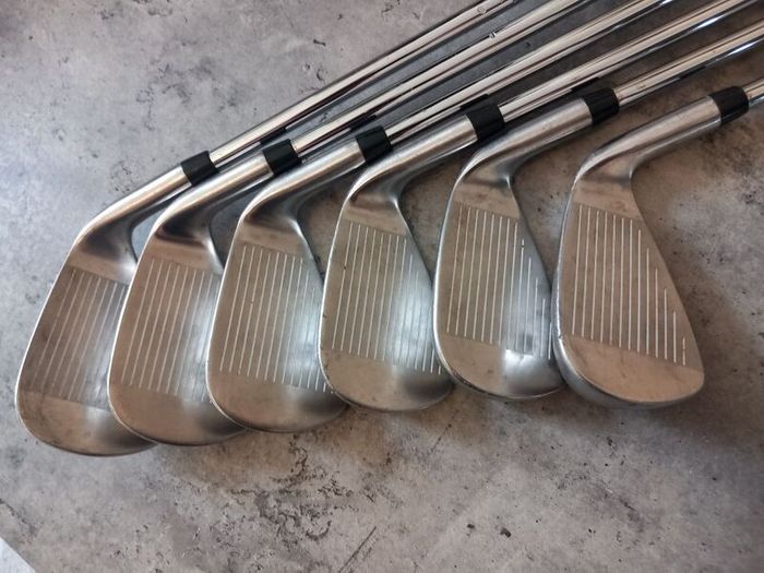 McGregor golf irons..Left handed clubs