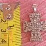 Sterling silver cross pendant Image 3