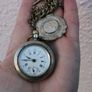 Vintage Sterling Silver Pocket Watch Image 2