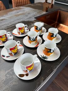 knuttel espresso cups & saucers