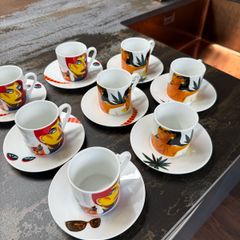 knuttel espresso cups & saucers