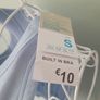 bnwt blue crop top Image 3