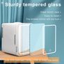 8 Can Skincare Fridge, AC/DC Portable Beauty Fridge for Skincare, Cosmetics, Bedroom Mirror & Light (MULTIPLE SIZES) Image 4
