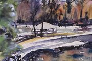 Stephen's green watercolour