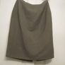 Vintage 70's Short Sleeve Dark Green Skirt Suit Image 3