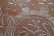 FRUIT BOWL - Vintage Glass Patterned