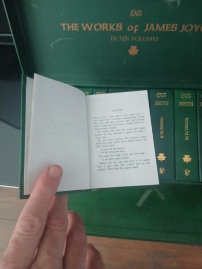 Highly Collectable 10 volume box set "The works of James Joyce"