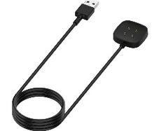For Fitbit Sense 2 Magnetic Charging Cable Black