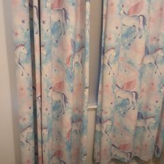Bedroom curtains/ Unicorn