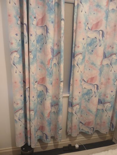 Bedroom curtains/ Unicorn