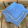 Heavy Moorcroft Blue Tableware Cake Plate circa 1930 Image 10