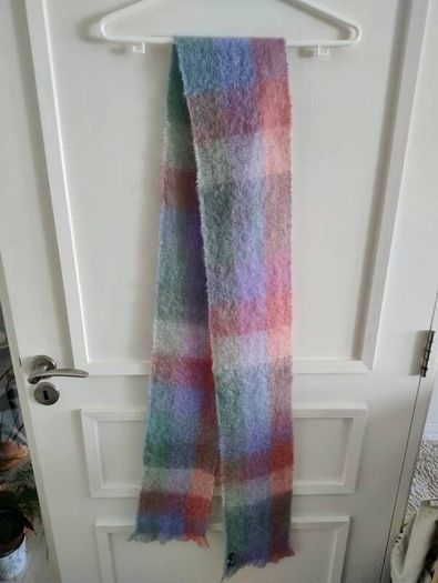 St Alban's Mohair scarf made in South Africa in very good condition with no issues 230cm x 17cm FREE STANDARD POSTAGE INCLUDED