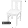 Red toddler chair Image 3